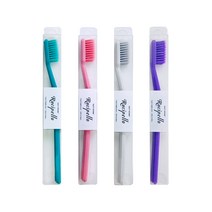 [루치펠로] 성인 칫솔 1개입, 옵션:민티오션솔트(실버) 칫솔