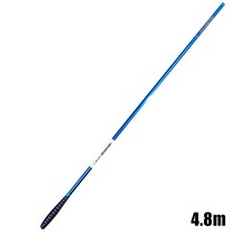 잉어 막대 슈퍼 헤비 액션 낚싯대 FRP/탄소 섬유 스트림 호수 민물 낚싯대 FOU99, 4.8m