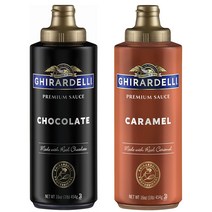 Ghirardelli Chocolate Company 기라델리 소스 초콜릿 454g 카라멜 454g