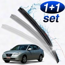 위dhns_아반떼HD 와이퍼 세트 600mm450mm 교체 간편 하이브리드 교체용 고급 유리닦이 자동차 차량 앞유리♥dhn