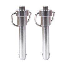 GHSHOP 2x 링 핸들 볼 잠금 핀 15mm, 설명, 스테인레스 스틸