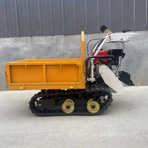 궤도운반차 농업용운반차 동력운반차 전동운반차 전동수레 크롤러 궤도식덤프차, 1x65 핸드 스트링 가솔린 모델