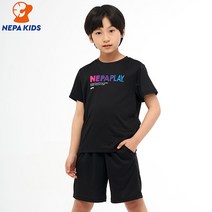 네파 키즈 네파키즈 본사 KID5957 애드 반소매 세트