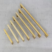 남선 가구손잡이 사각티타늄 골드가구손잡이 싱크대 장식장 서랍장 장롱 붙박이장 신발장 욕실장 책상, 1번
