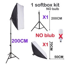 포토박스 배경 셀프 라이트 부스 스튜디오 led 소프트 박스 조명 키트 연속 사진 SoftBox E27 소켓 카메라 촬영 비디오141491, 1PC 200CM NO Bulb