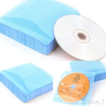 리시안제이 부직포 CD 케이스 100P DVD케이스 씨디케이스