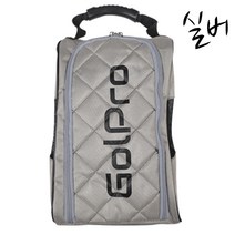 [GHK] GH골프로(GolPro) 프리미엄 퀼팅 슈즈백 / 신발주머니, 실버