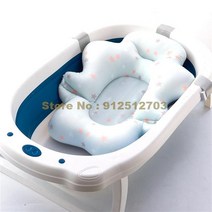 노인목욕의자 가정용샴푸의자접이식 아기 목욕 좌석 지원 패드 신생아 욕조 의자 유아 안티-슬립 소프트 컴, 05 4