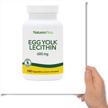 네이쳐스플러스 에그 요크 레시틴 600mg 180베지캡슐 난황 Egg Yolk