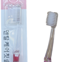 덴탈e케어칫솔Adult 미세모S 레귤러헤드 1개 성인치과칫솔 15세이상 국내OEM, 6개