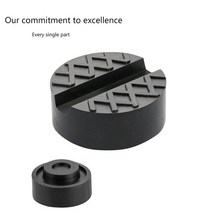 잭서포트 자동차 잭 슬롯 형 리프트 스탠드 고무 패드 바닥 어댑터 프레임 레일 핀치 리프팅 휠 돌리 유압 지원 수리 도구, [01] 1Pc, 1Pc