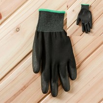 PU PALM 코팅 작업장갑 M 블랙 운전장갑 작업장갑 이중코팅장갑 목장갑 반코팅장갑 작업용장갑 PU코팅장갑 PU장갑