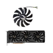Jzwefdo 87mm 그래픽 카드 팬 GA92S2U DC12V 0.46A 4핀 그래픽 카드 냉각 팬 ZOTAC GeForce RTX /2060/2070/2080/2080 Ti 비, 그래픽 카드 팬-A