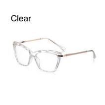 연예인안경 고급 뿔테 가벼운 초경량 안경테 빅사이즈 시력보호 여성용 세련된 나비 프레임 크리스탈 커팅 표면 광학 프레임은 근시 을 장착 할 수 있습니다