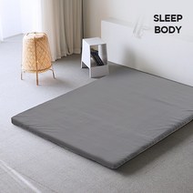 [하비라텍스] 슬립바디 라텍스 통몰드 토퍼 매트리스 5cm 퀸