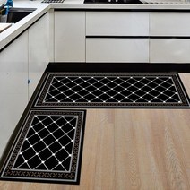 유럽풍 고급 현관 매트 주방 팬션 발매트 미끄럼 방지 주방 매트 바닥 현대 목욕 카펫 입구 현관 Tapete 패, 14 11_07 1pc 50cmx120cm