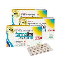 포모라인L112 120정 독일정품 다이어트 보조제, 3/ 500mgX360정