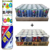 토레타240ml(30캔) + 맥콜190ml(30캔), 60캔