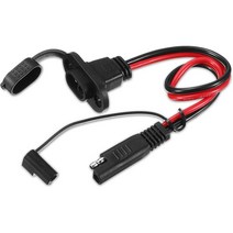 SAE 퀵 커넥터 하네스 2AWG 30CM 방수 연장 코드 측벽 포트 태양 전지 패널 발전기 배터리 충전기, 한개옵션0