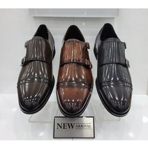 남성 소가죽 더블 몽크 스트랩 417019XJ