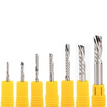 드라이월커터 shk 3.175mm 4mm 5mm 6mm 8mm aaa 왼쪽 나선형 밀링, 6x6x42
