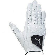 MIZUNO(미즈노) 골프장갑 강가죽 0.8(쿄카쿠) 남성 오른손 양가죽 0.8x양가죽 0.5 화이트, 25