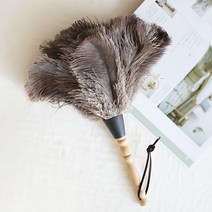 CH1338812 타조털 고급 먼지털이 브러시 타조 깃털 차량 먼지떨이 청소 도구, 타조털 먼지떨이, 1개