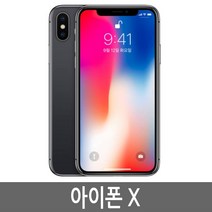 아이폰X iPhoneX 64G/256G 공기계/스마트폰 정품, 아이폰X 64G B급, 실버, 실버