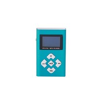 블루투스 MP3 레트로 감성 MP3 플레이어 작고 휴대용 MP3 음악 플레이어 디지털 1.2 인치 단색 화면 지원 TF 카드 Walkman MP3 모듈 지원, 푸른