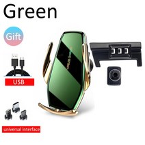 무선 블루투스 카팩현대 엘란트라 아반떼 AD 2016 에어 벤트 클립 스탠드 휴대폰 홀더 무선 고속 충전 액, 02 for Elantra