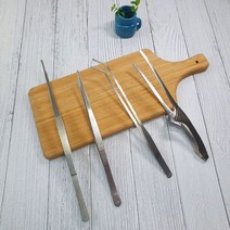 요리핀셋 바베큐 고기집게 캠핑용 주방용 라면집게 스텐 집게 플레이팅집게 젓가락 질 요리용, 3. 받침 핀셋 고기집게 24.3cm