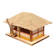 초가집 모형 만들기 DIY 나무 조립 디오라마 재료