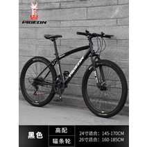 산악 MTB 자전거 21단 24단 27단 출퇴근 입문용 가성비 카본 엠티비 팻바이크, B + 24속 + 24인치