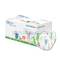 유한킴벌리 일회용 어린이 마스크 36매입 1통 어린이위생건강용품