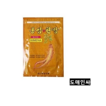 홍삼 한방 패드, 20개입, 100개