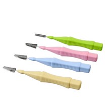 이빨 사이 칫솔 4P i형 치간칫솔 치아 틈새 솔 치실 국산 구강용품, 사이즈, SSS (0.7mm)