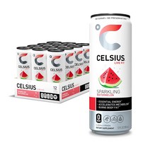 １2 Fl Oz (Pack of 12) Sparkling Watermelon CELSIUS Sparkling Watermelon Functional Essential Ener, 1