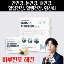 20대 30대 40대 50대 여성 남성 멀티 종합 복합 영양제 비타민 하루한포 간 눈 혈액개선 혈압 뼈 에너지 건강 올인원 하루한포 필수영양제를 한번에, 올인원 멀티팩 솔루션 1달 (패치증정)