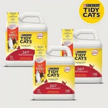 타이디캣 247 퍼포먼스 고양이 모래 6.35kg, 21개입