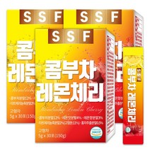 순수식품 콤부차 레몬 체리 분말 스틱 3박스(90포) 스코비 영국산 비타민C 난소화성말토텍스트린, 90개입, 5g