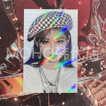 블랙핑크 포토카드 굿즈 포카 3포토 plaid 스티커 스페셜 album포토 16장, D