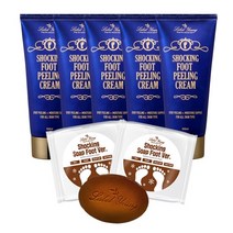 라벨영 쇼킹풋필링크림 5개(+쇼킹솝 풋버전 2개 증정), free, -