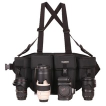 카메라 렌즈 멜빵 벨트 허리 가방 백, 8500XL 캐논