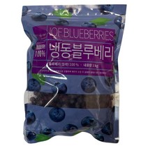 냉동블루베리 1KG칠레산, 단품