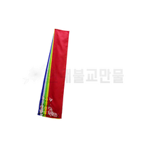목단 이북 부채끈 (오색 검정 백색)