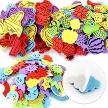 [동화오피스] EVA스티커 / 우레탄스티커 에바스티커 eva스티커, 하트, 1개