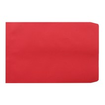 케이링크365 각대 봉투 무지 A4 레드 50매 사무용 서류 245x330, 빨강(각대RED) 50매