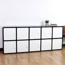 더크린 DIY 3 사물함 5-2D10, 화이트화이트, 단품