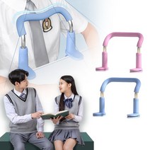 로아 바른 자세 교정기 책상 허리 고정 도우미, 블루