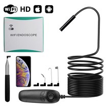 배관내시경카메라 산업용누수탐지 하수구 8mm 1200P 망원경 내시경 검사 카메라 IP68 방수 2.0MP iOS 안드, 한개옵션1, 02 5m